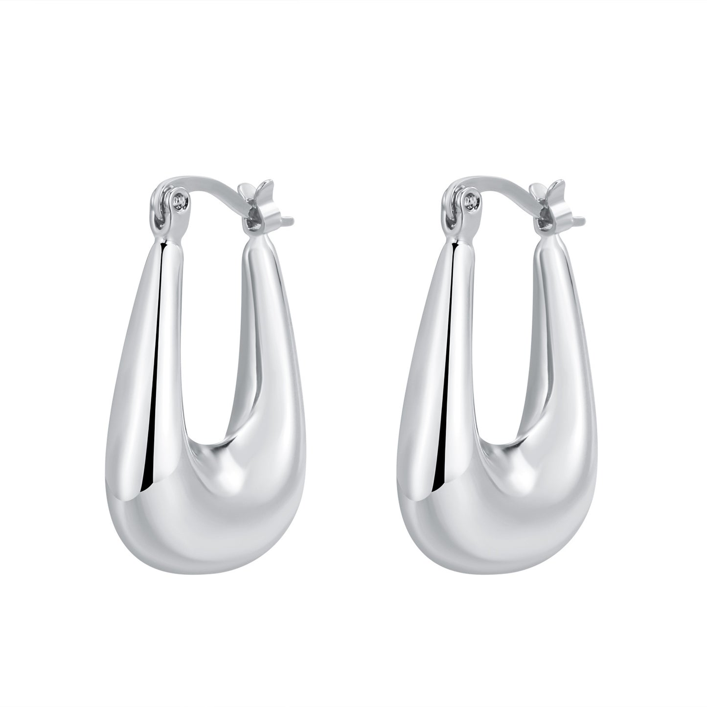 Cold Scenery Surface U-shaped Ear Clip Niche Design Round Face