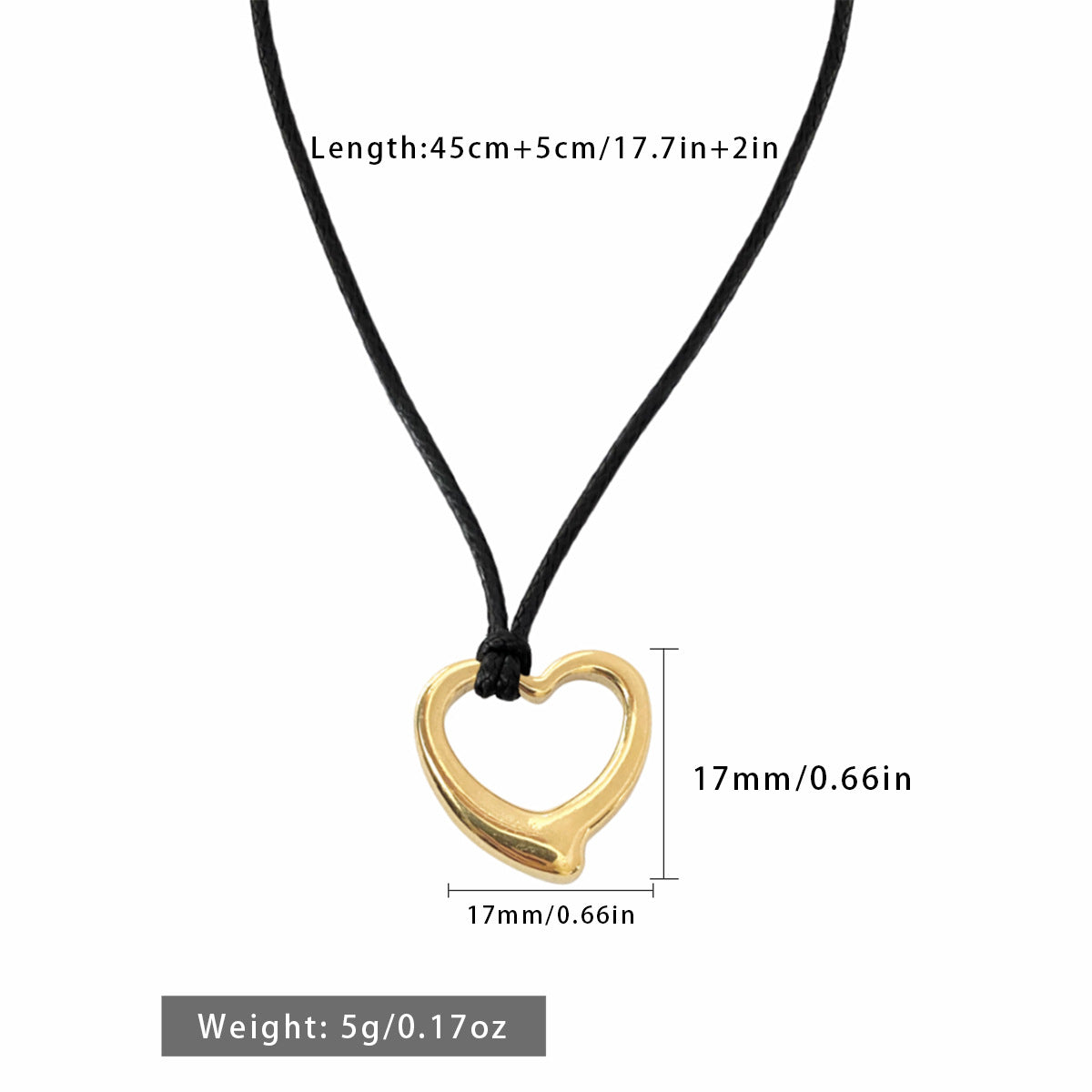 Women's Wax Line Love Pendant Necklace
