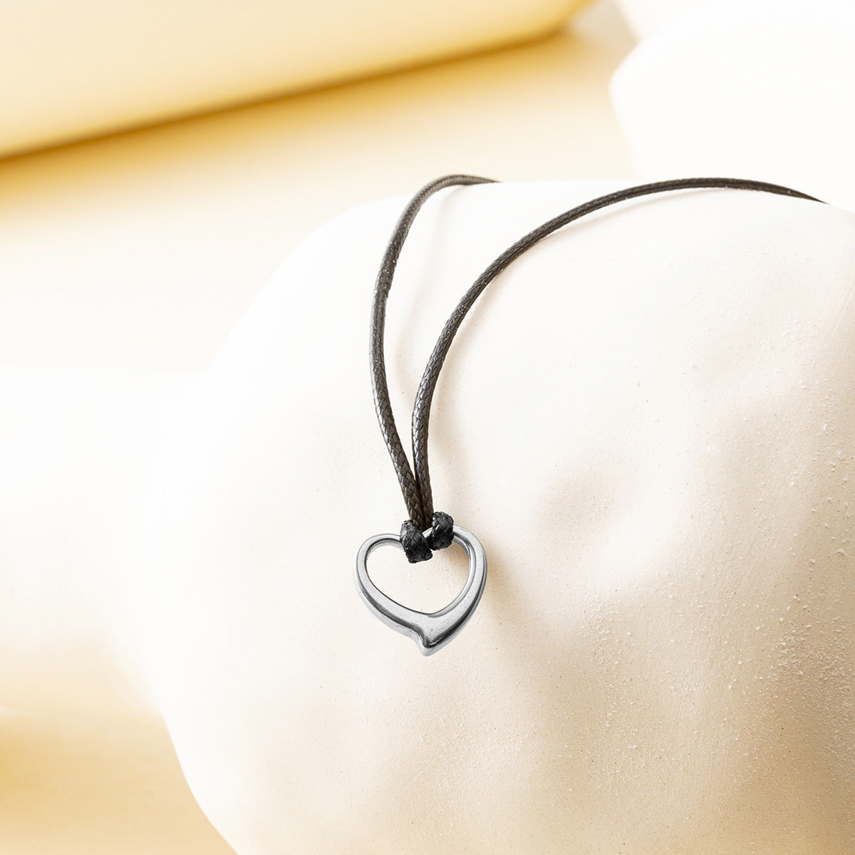 Women's Wax Line Love Pendant Necklace