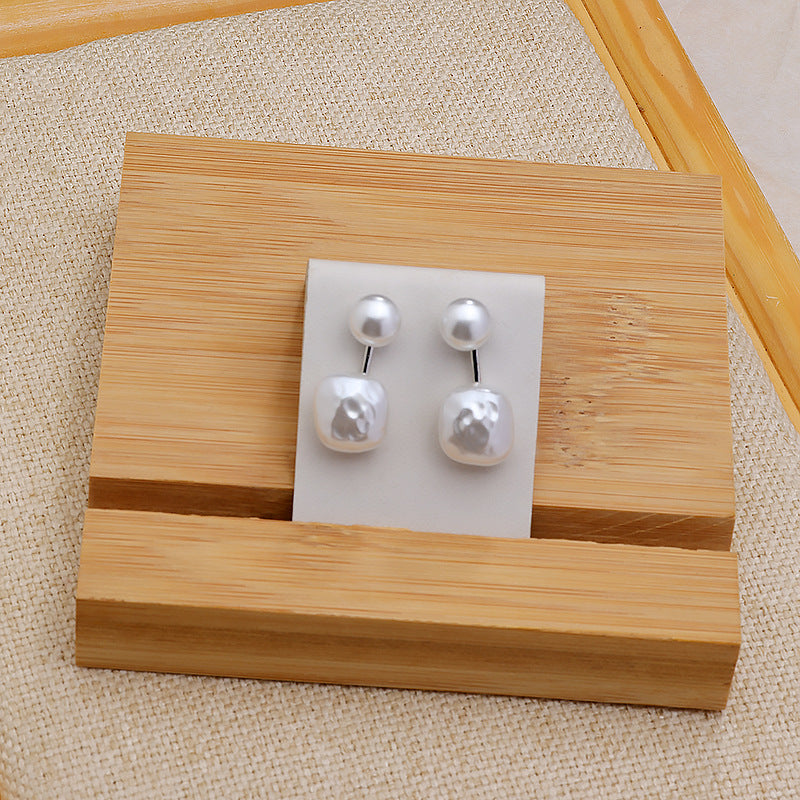 Simple French Irregular Ear Studs