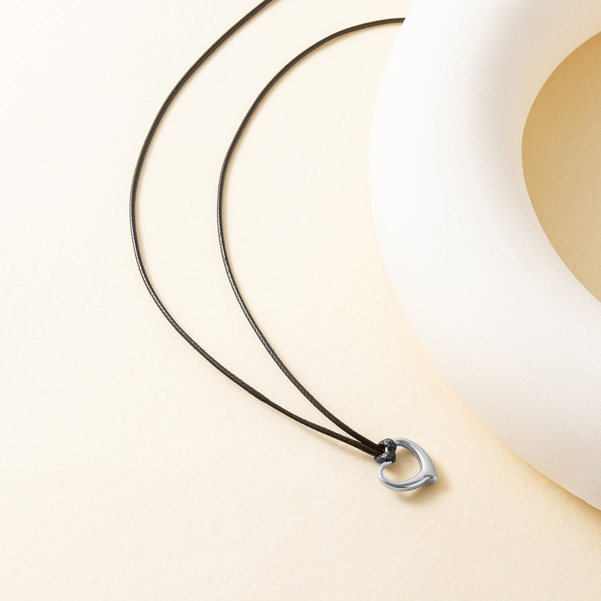 Women's Wax Line Love Pendant Necklace